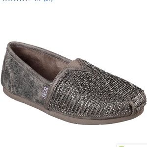 Sketchers BOBS Luxe Big Dreamer Rhinestone Slip On 6.5